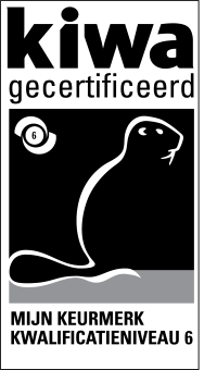 logo KIWA kwalificatieniveau 6